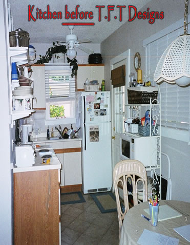 IRB Kitchen before - after
